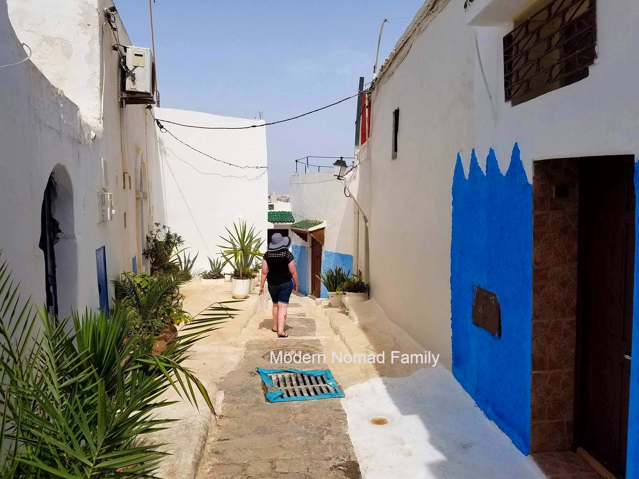 Rabat, Morocco the blue city