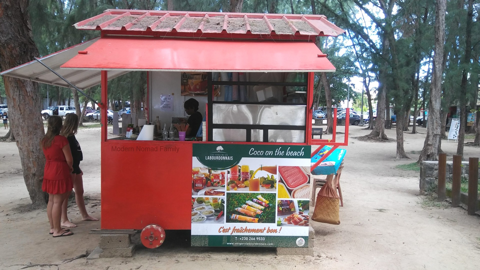 Coco on the Beach food stand